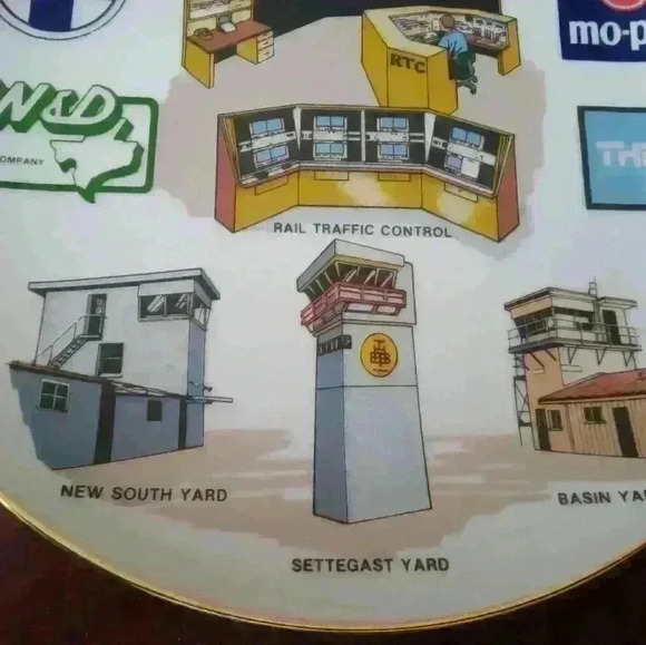 Collectable Plate HB&T Gold Harriman Recipient Fine Porcelain Plate Series #3 - Picture 8 of 9